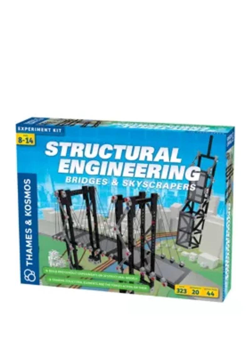 Structural Engineering Bridges and Skyscrapers Experiment Kit
