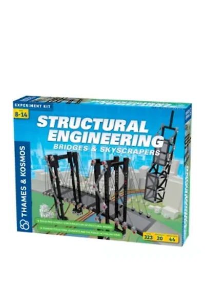 Structural Engineering Bridges and Skyscrapers Experiment Kit