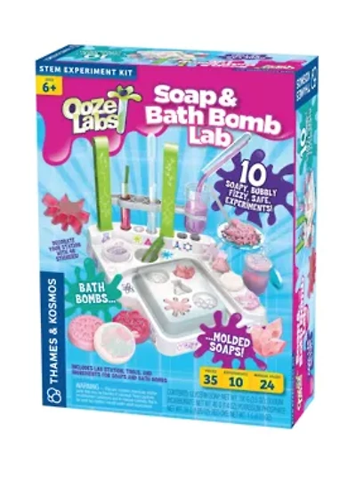Ooze Labs: Soap and Bath Bomb Lab STEM Experiment Kit