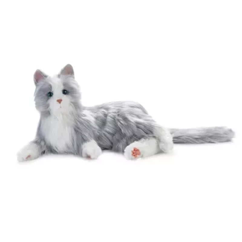 Companion Pet (Silver with White Mittens Cat)