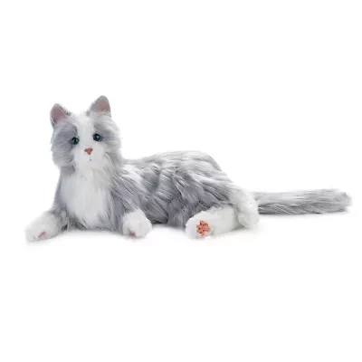 Companion Pet (Silver with White Mittens Cat)