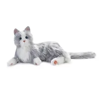 Companion Pet (Silver with White Mittens Cat)