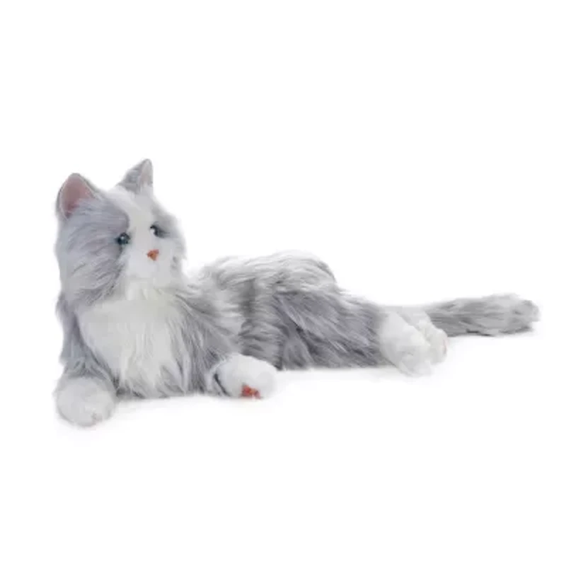 Companion Pet (Silver with White Mittens Cat)