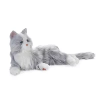 Companion Pet (Silver with White Mittens Cat)