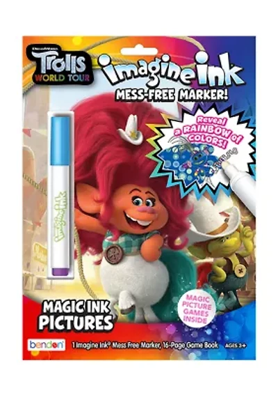 Trolls World Tour Imagine Ink Coloring Book