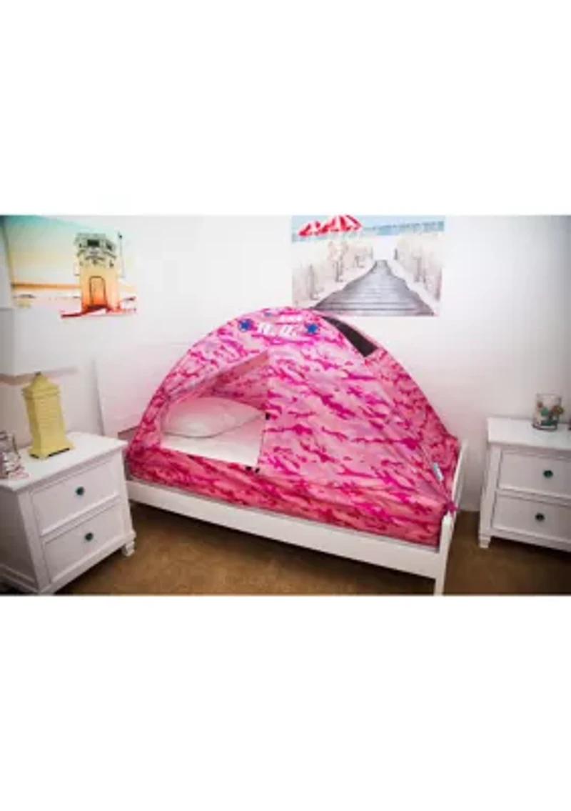Pink Camo Bed Tent - Twin Size