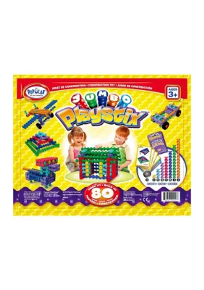 Jumbo Playstix Set, 80 Pieces