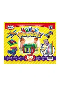 Jumbo Playstix Set, 80 Pieces