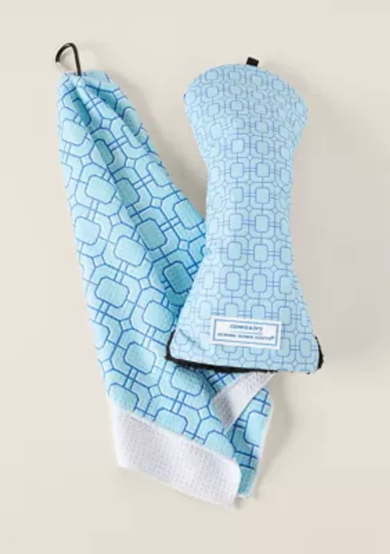 Sewing Down South x Crown & Ivy™ Wild Dunes Golf Towel