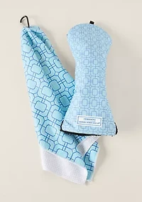 Sewing Down South x Crown & Ivy™ Wild Dunes Golf Towel