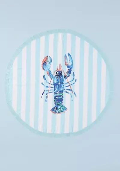 Sewing Down South x Crown & Ivy™ Seabrook 60" Round Beach Towel