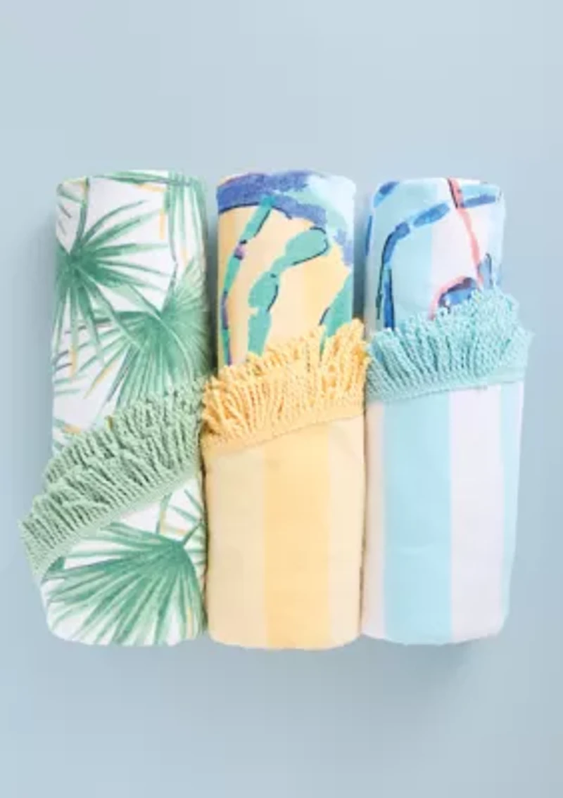 Sewing Down South x Crown & Ivy™ Seabrook 60" Round Beach Towel