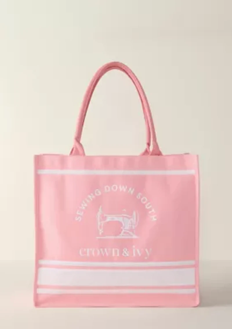 Sewing Down South x Crown & Ivy™ Folly Beach Tote