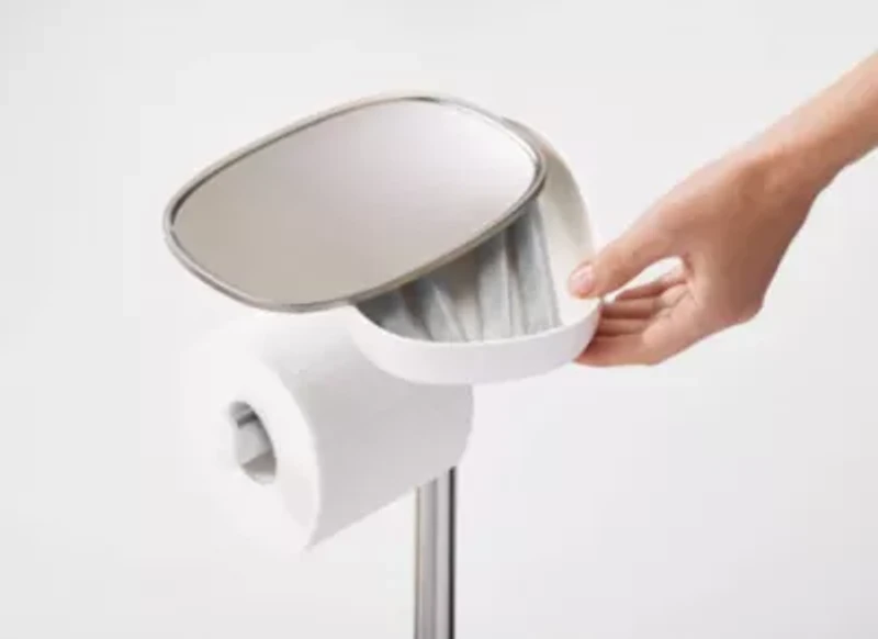 EasyStore Standing Toilet Paper Holder