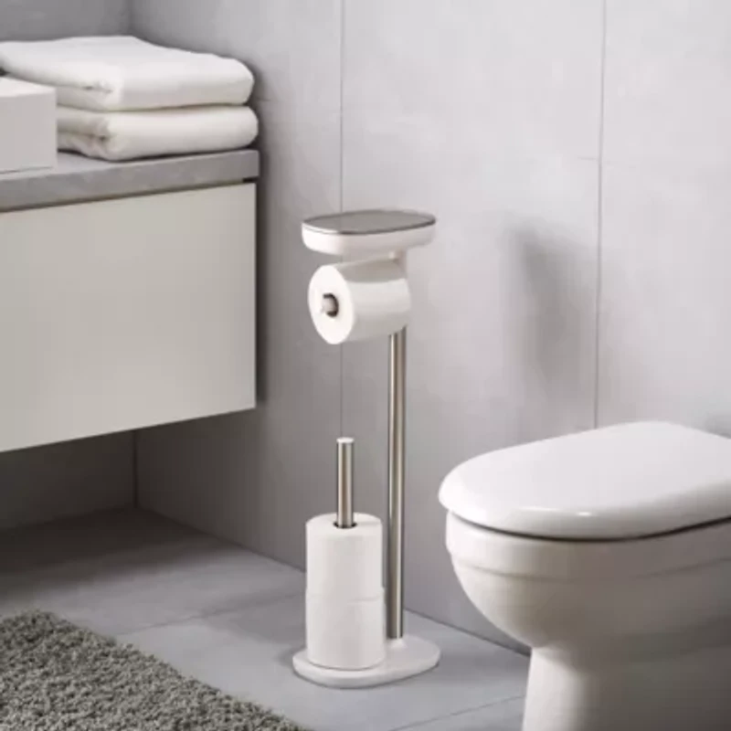EasyStore Standing Toilet Paper Holder
