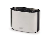 EasyStore Luxe Large Stainless-steel Toothbrush Caddy