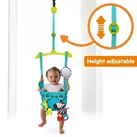 Bounce 'n Spring Deluxe Door Jumper with Take-Along Toys