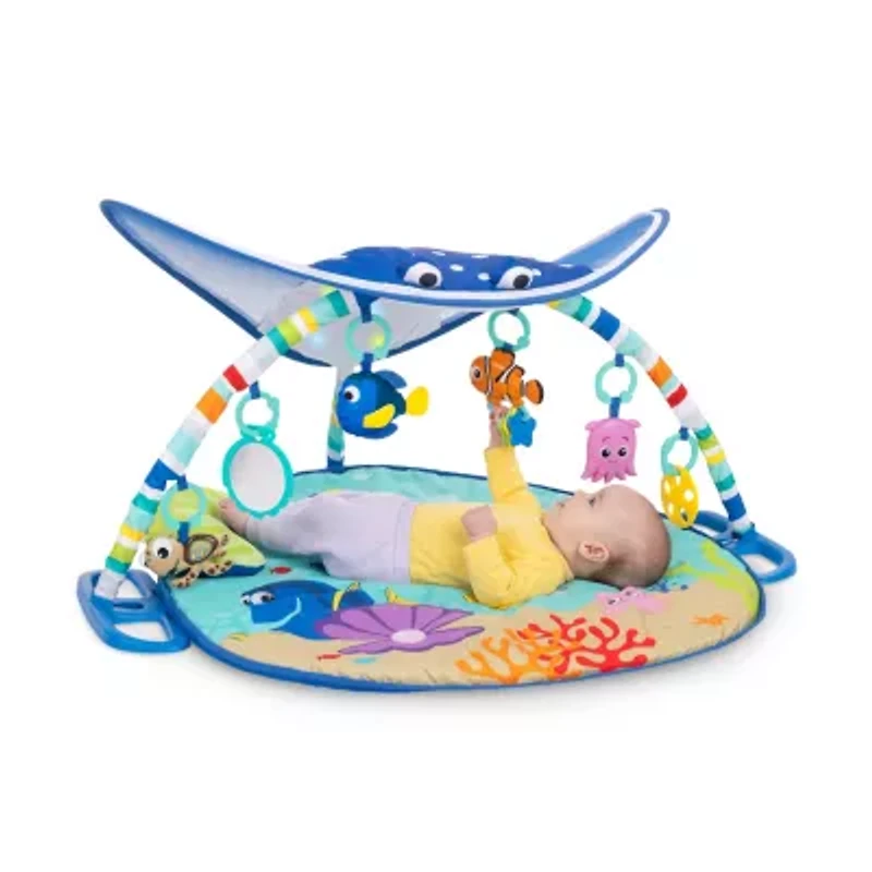 Disney Baby Finding Nemo Mr. Ray Ocean Lights & Music Activity Play Gym