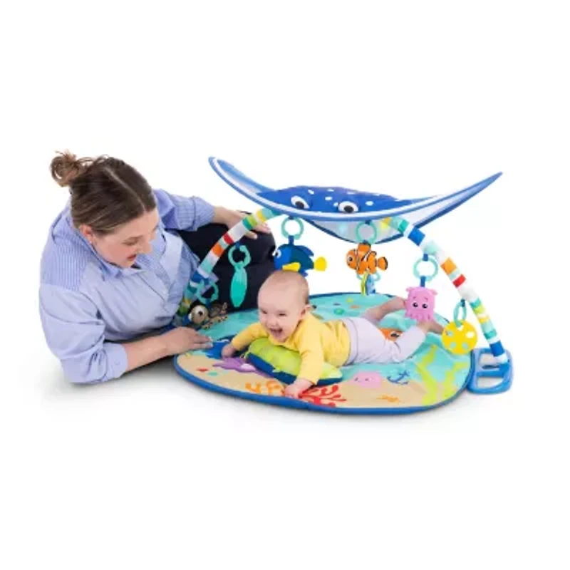 Disney Baby Finding Nemo Mr. Ray Ocean Lights & Music Activity Play Gym