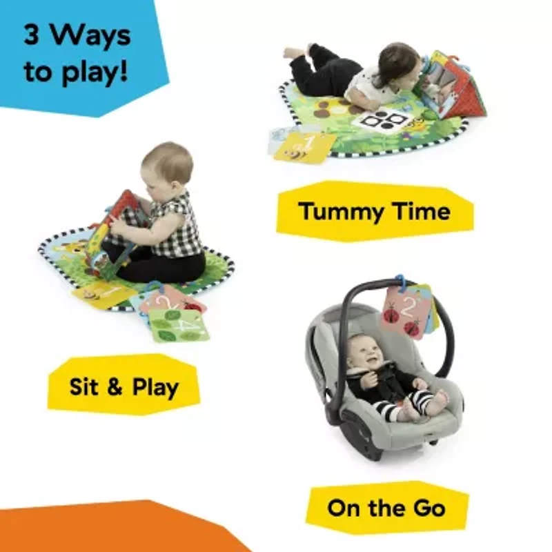 Sun Valley Wooden Toy Arch & Baby Play Mat, For Ages 0-36 Months