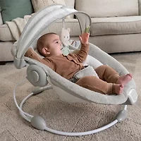 InLighten Baby Bouncer Seat with Light Up Toy Bar, Nate