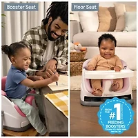 Baby Base 2-in-1 Booster Feeding and Floor Seat