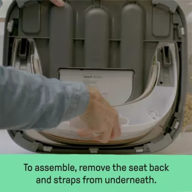 Baby Base 2-in-1 Booster Feeding and Floor Seat, Night Sky