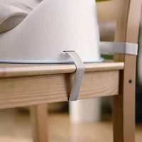 Simplicity Seat Easy-Clean Baby Booster Seat Feeding Chair - Grey