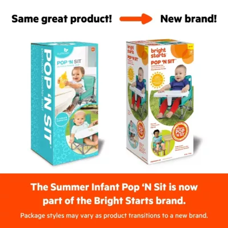 Pop 'N Sit Portable Booster, Pink