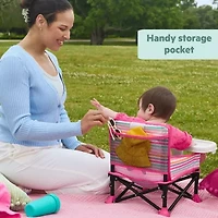 Disney Baby Pop 'N Sit Portable Booster, Minnie Mouse