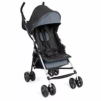 3D Mini Convenience Stroller, Lightweight Umbrella Stroller with Storage Basket - Slate