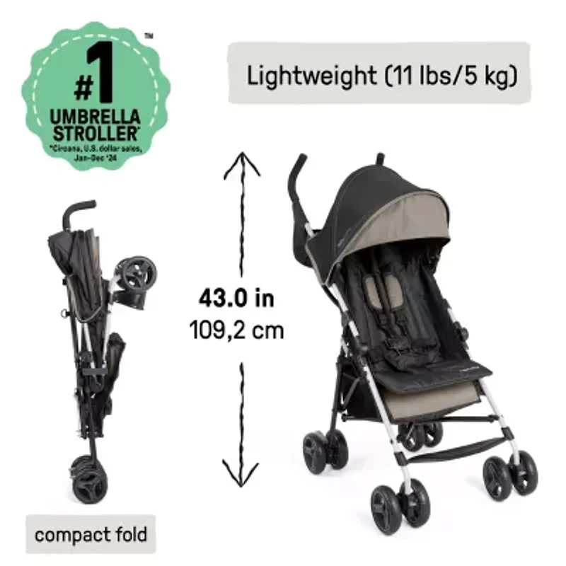 3D Mini Convenience Stroller, Cashew