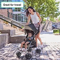 3D Mini Convenience Stroller, Cashew