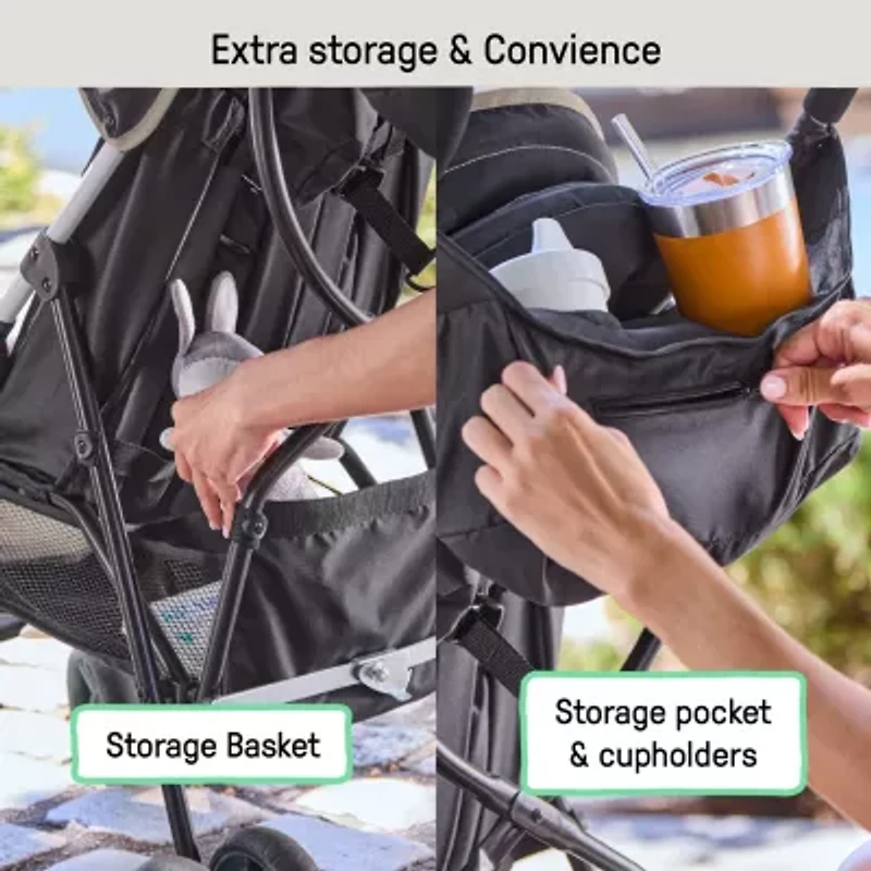 3D Mini Convenience Stroller, Cashew