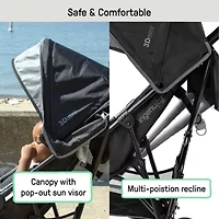 3Dmini Convenience Stroller - Gray