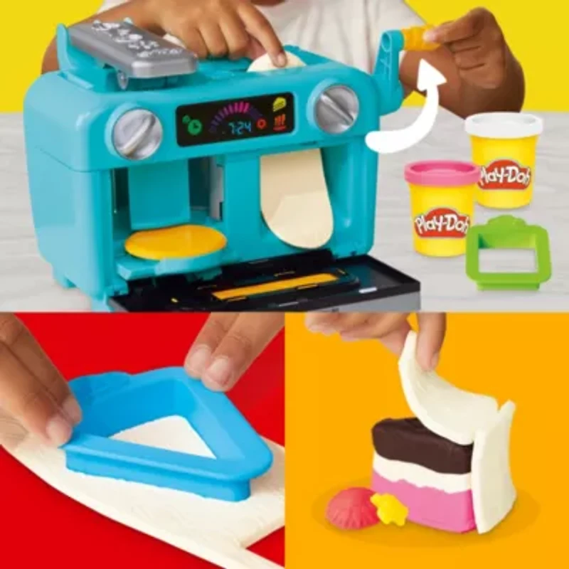 Super Slice Cake Maker with FunFetti or Metallics Play-Doh