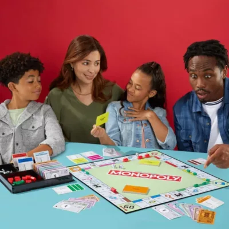 Monopoly Game with Free Parking, Buy Everything & Go to Jail Expansion Bundle