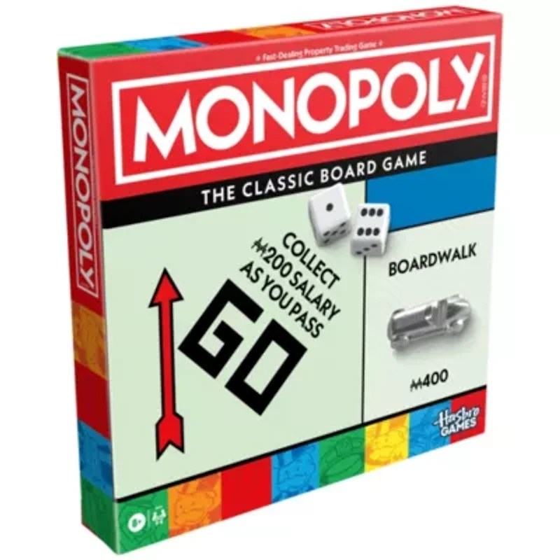 Monopoly Game with Free Parking, Buy Everything & Go to Jail Expansion Bundle