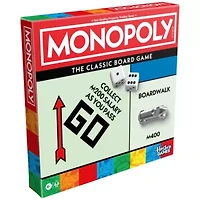 Monopoly Game with Free Parking, Buy Everything & Go to Jail Expansion Bundle