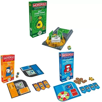 Free Parking, Buy Everything & Go to Jail Expansion Bundle