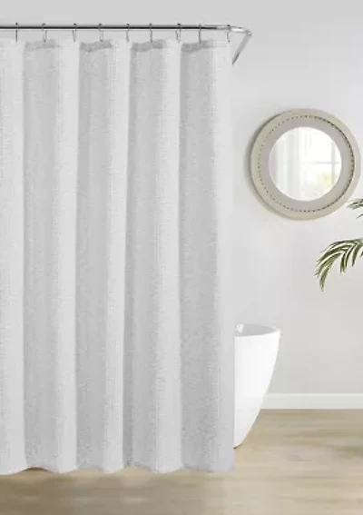 Waffle Shower Curtain