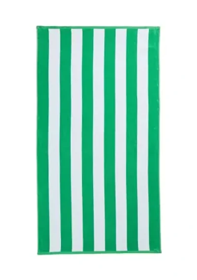 Cabana Stripe Jacquard Beach Towel
