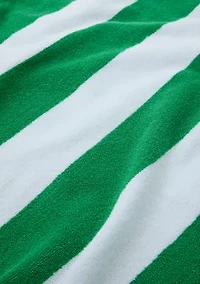 Cabana Stripe Jacquard Beach Towel