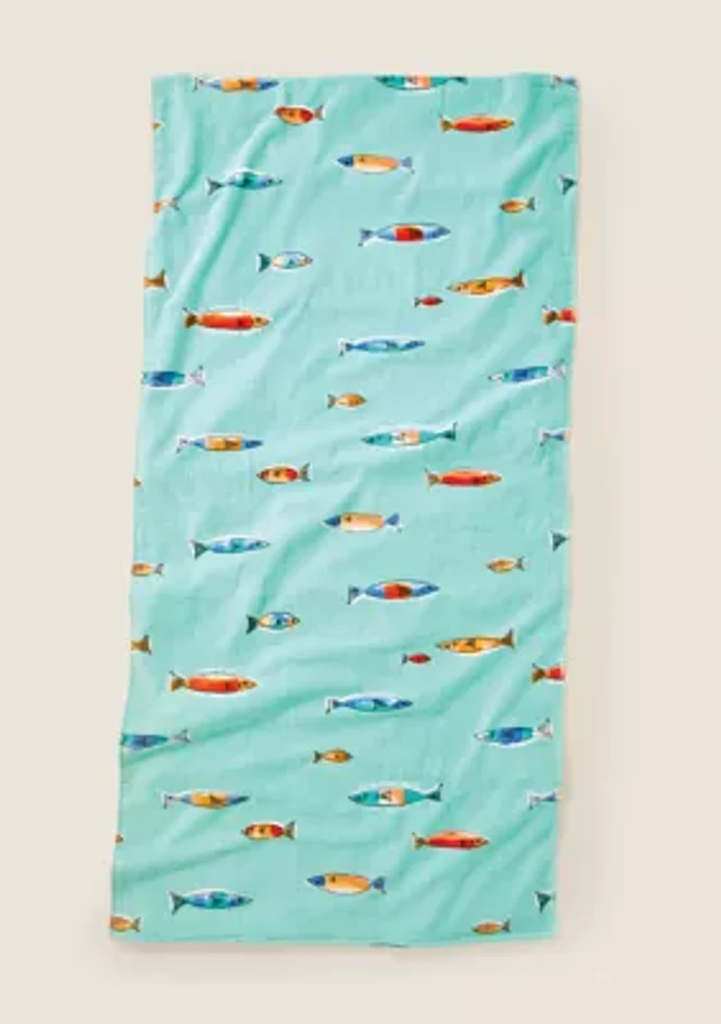 Sewing Down South x Crown & Ivy™ Shoreline Lounge Beach Towel
