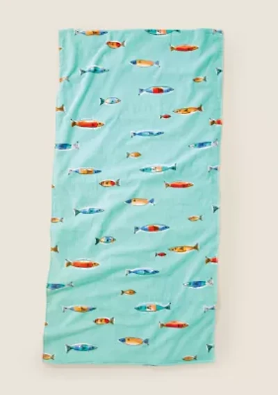 Sewing Down South x Crown & Ivy™ Shoreline Lounge Beach Towel