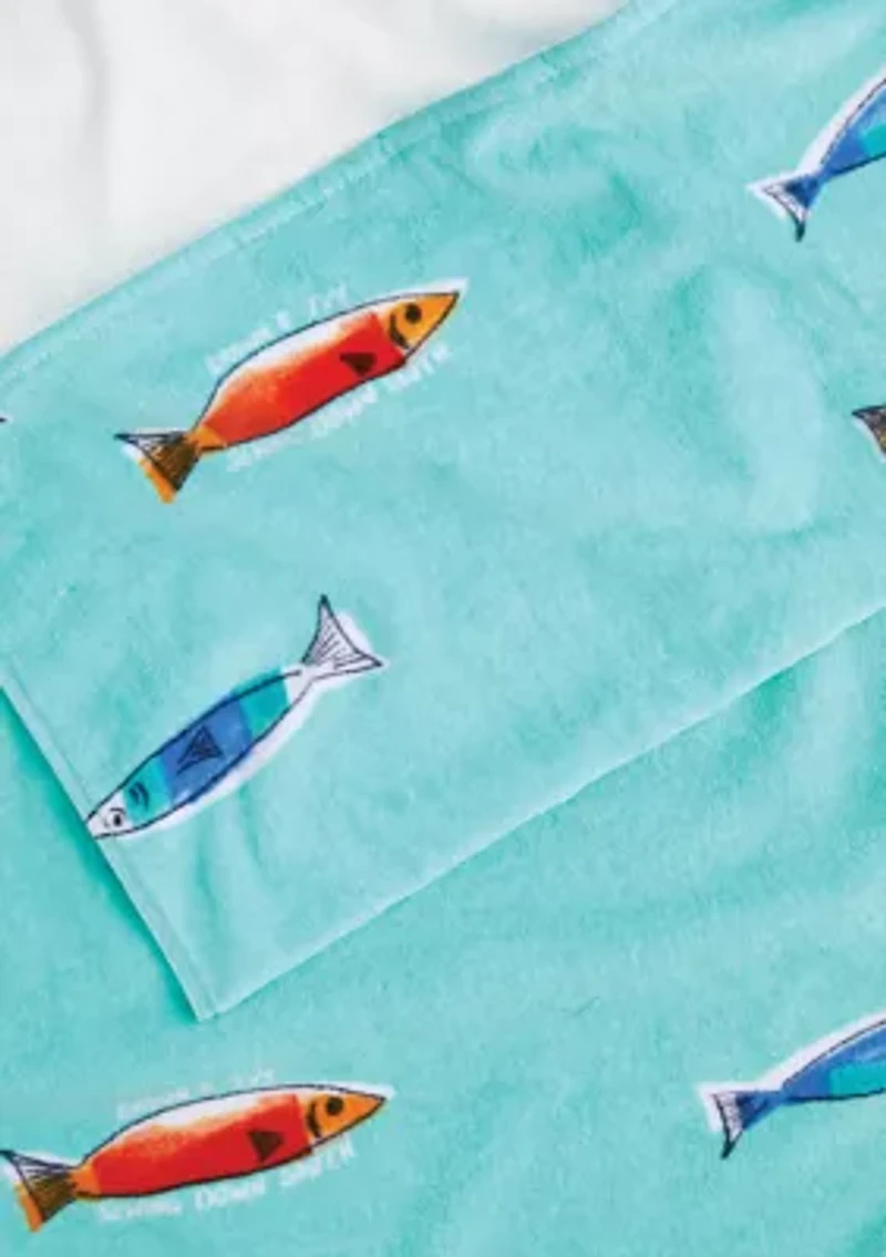 Sewing Down South x Crown & Ivy™ Shoreline Lounge Beach Towel