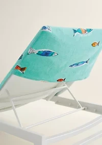 Sewing Down South x Crown & Ivy™ Shoreline Lounge Beach Towel