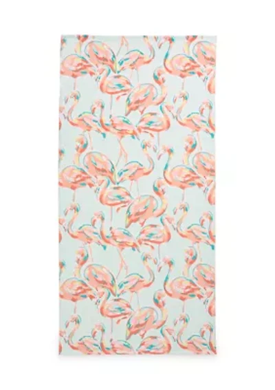 Flamingos Beach Towel