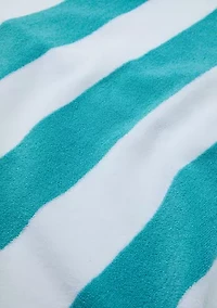 Split Shells Coral Jacquard Beach Towel