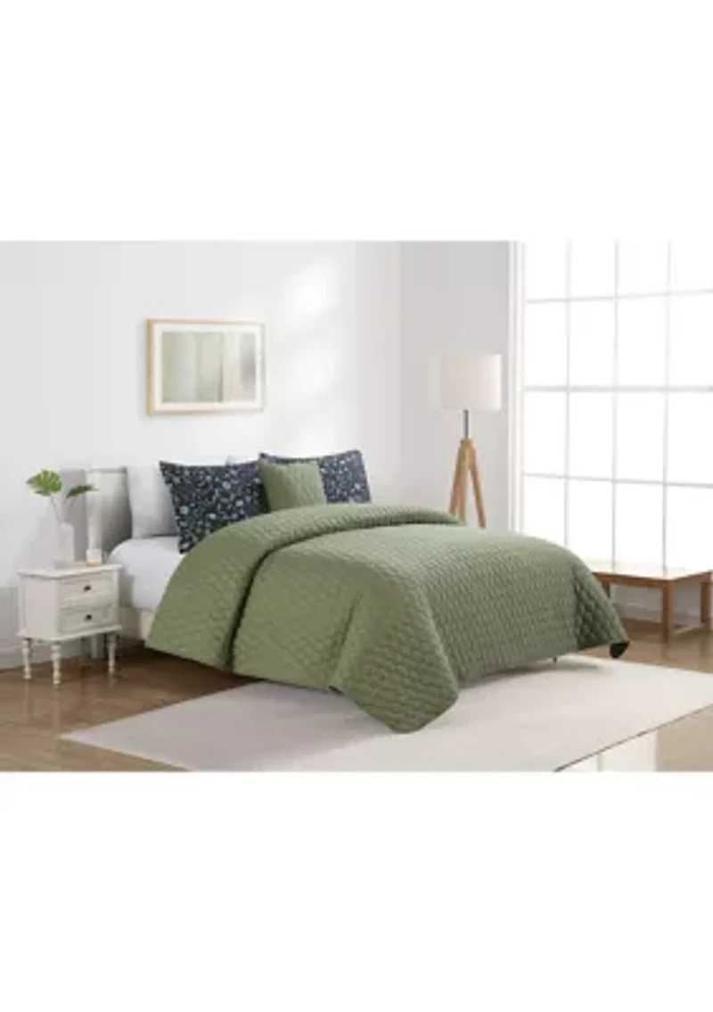 William Quilt & Comforter 5-Piece Set